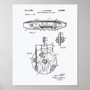 Poster Nuclear Water Jet Engine 1959 Livre blanc sur l'ar