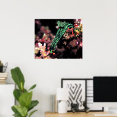 Poster Nudibranche Descendre (Bureau à domicile)