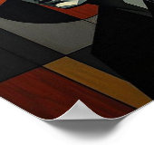 Poster NUES Cubiste Abstrait 2 (Coin)