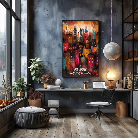 Poster Nueva York: La Gran Manzana