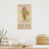 Poster Nuevo Leon, Mexique (Cuisine)