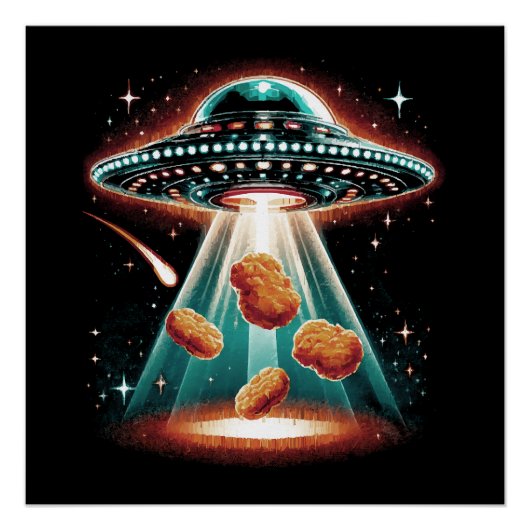 Poster Nugget de poulet croustillant  (Devant)