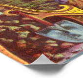 Poster Nuggets d'or Antique Étiquette Cigar (Coin)