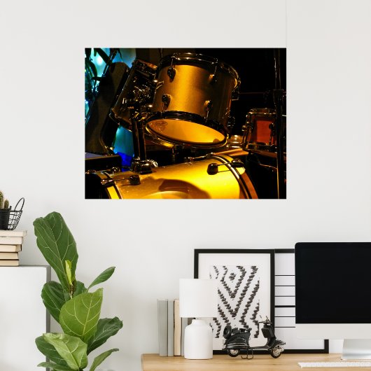 Poster Nuit (Bureau à domicile)