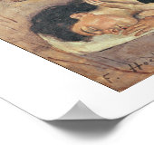 Poster Nuit 1890 (huile sur toile) (Coin)