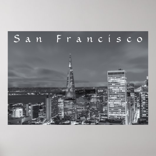 Poster Nuit à San Francisco (Devant)