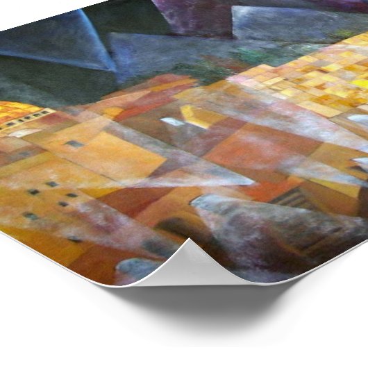 Poster Nuit à Western Wall (Coin)