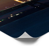 Poster Nuit Au Pont Mackinac (Coin)