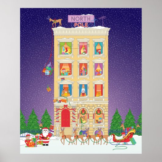 Poster Nuit avant Noël (Devant)