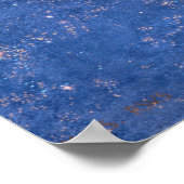 Poster Nuit avec son train de Stars Art (Coin)