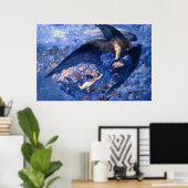 Poster Nuit avec son train de Stars Art (Bureau à domicile)