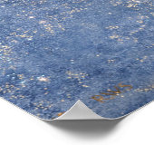 Poster Nuit avec son Train des Etoiles (Ange avec Cherubs (Coin)