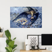 Poster Nuit avec son Train des Etoiles (Ange avec Cherubs (Bureau à domicile)