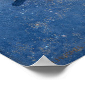 Poster Nuit avec son Train des Etoiles (Ange avec Cherubs (Coin)