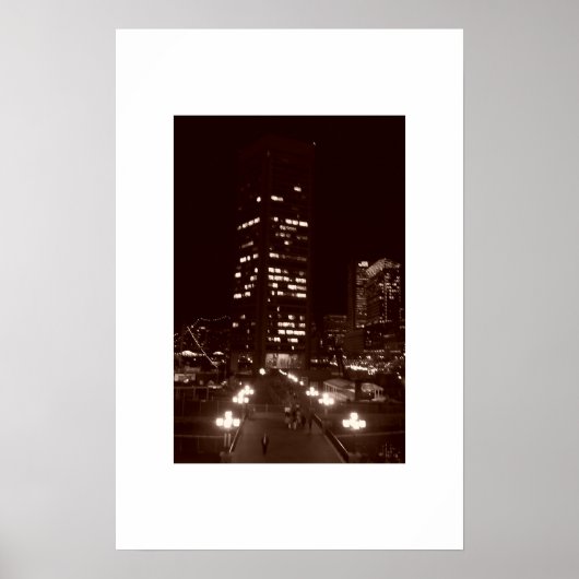 Poster Nuit Baltimore (Devant)