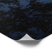 Poster Nuit bleue (Coin)