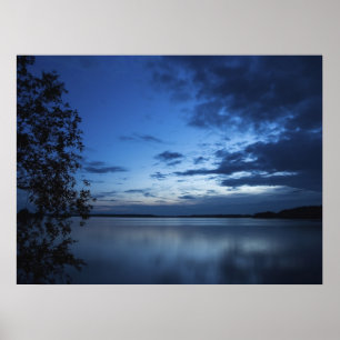 Poster Nuit bleue