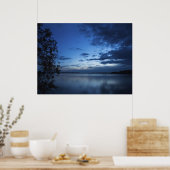 Poster Nuit bleue (Cuisine)