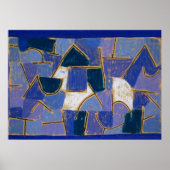 Poster Nuit bleue, 1937 par Paul Klee (Devant)
