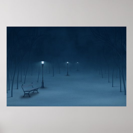 Poster Nuit calme (Devant)