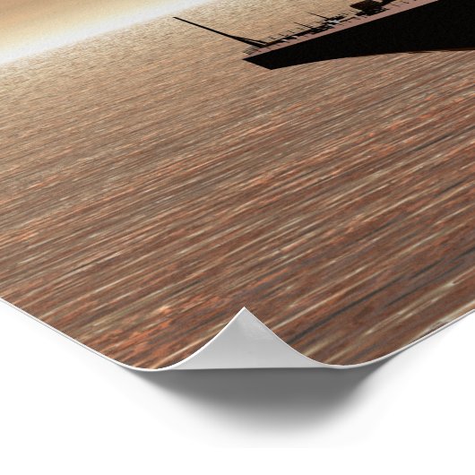 Poster Nuit dans le Pacifique (Coin)