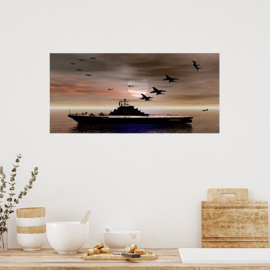 Poster Nuit dans le Pacifique (Cuisine)