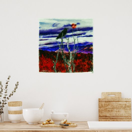 Poster Nuit d'automne (Cuisine)