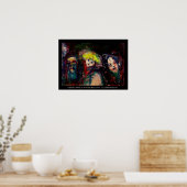 Poster NUIT DE CARNAVAL À VENISE Mascarade Vénitienne Mas (Cuisine)