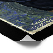 Poster Nuit de combat MIXED MARTIAL ART étoilée (Coin)