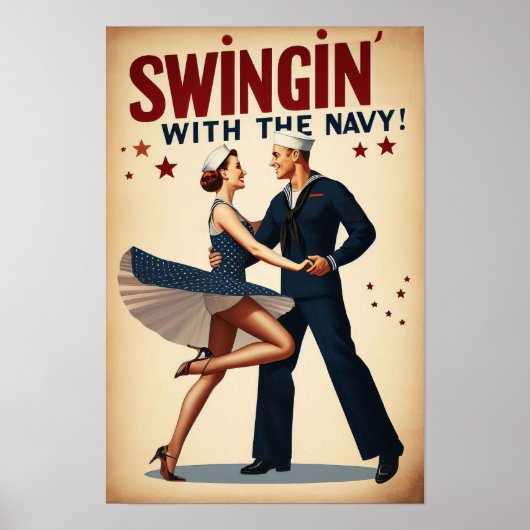 Poster Nuit de danse de la Marine (Devant)