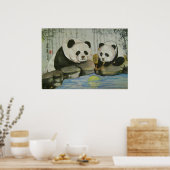 Poster nuit de la lune (Cuisine)