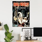 Poster Nuit de l'enfer (Bureau à domicile)