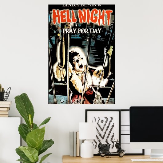 Poster Nuit de l'enfer (Bureau à domicile)