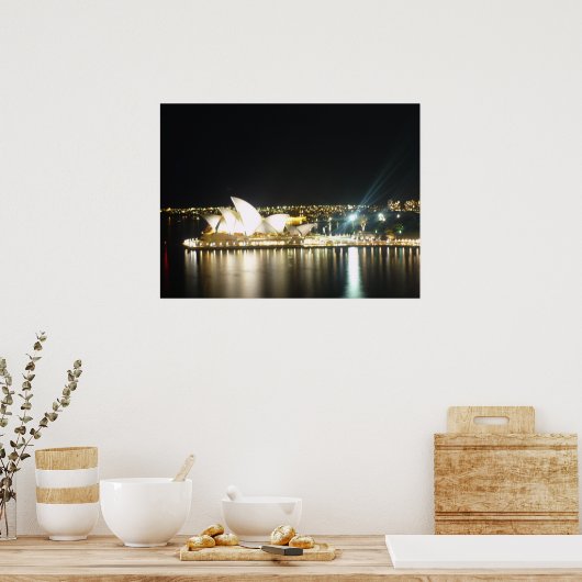 Poster nuit de l'opéra (Cuisine)