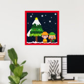 POSTER NUIT DE NOËL (Bureau à domicile)