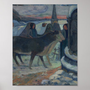 Poster Nuit de Noël (La bénédiction des bœufs)