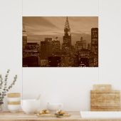 Poster Nuit de Sepia New York (Cuisine)