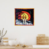 Poster Nuit de Shabbat (Cuisine)