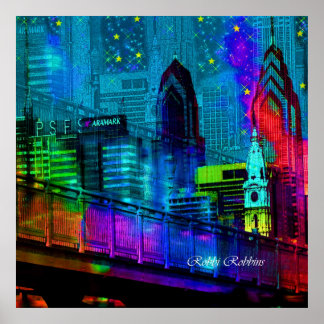 Poster Nuit de ville