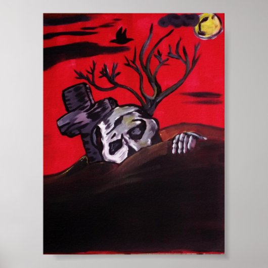 Poster Nuit de Zombie (Devant)