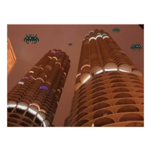 Poster Nuit des envahisseurs de Marina City