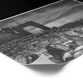 Poster Nuit des morts. Janitzio, Mexique. Vers 1958 (Coin)