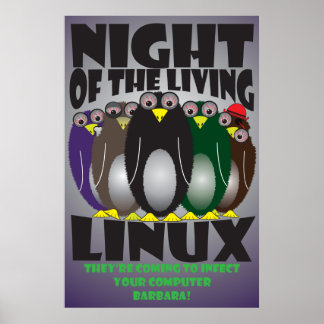 Poster Nuit des Pingouins vivants