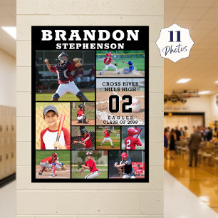 Poster Nuit des Seniors de Sport 11 Collage de Photos Per