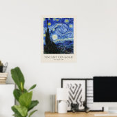 Poster Nuit d'étoile Vincent Van Gogh (Bureau à domicile)
