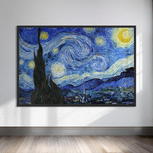 Poster Nuit d'étoile Vincent Van Gogh