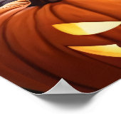 Poster Nuit d'Halloween enchantée (Coin)