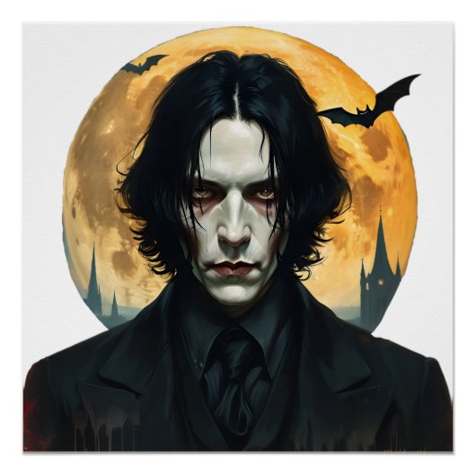 Poster Nuit d'Halloween - Vampire Rising (Devant)