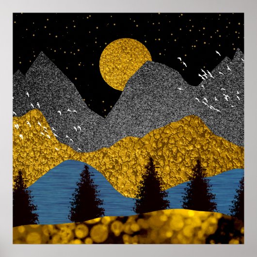 Poster Nuit dorée (Devant)