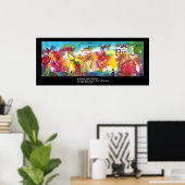 Poster NUIT DU CARNAVAL / Mascarade vénitienne,, Musique (Bureau à domicile)